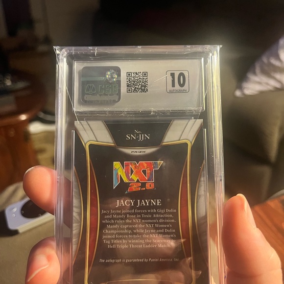 Jacy Jayne RC Silver Flash Auto - Picture 2 of 4